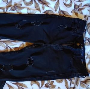 Hollister eipped skinny jeans